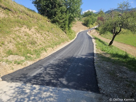 Sanacija plazu na lokalni cesti v Lokah (5)